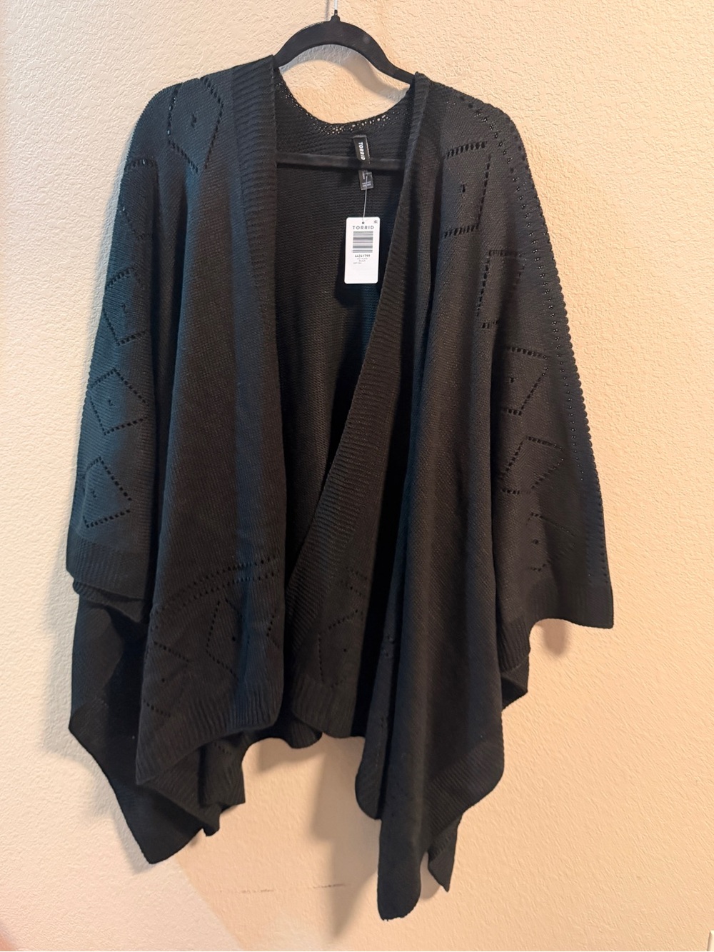 Torrid Knit Ruana kimono/cardigan